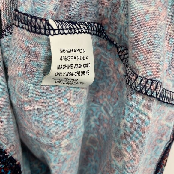 Papermoon Top Samala Blue Halter Knit Sleeveless Stitch Fix NWT - Picture 6 of 9